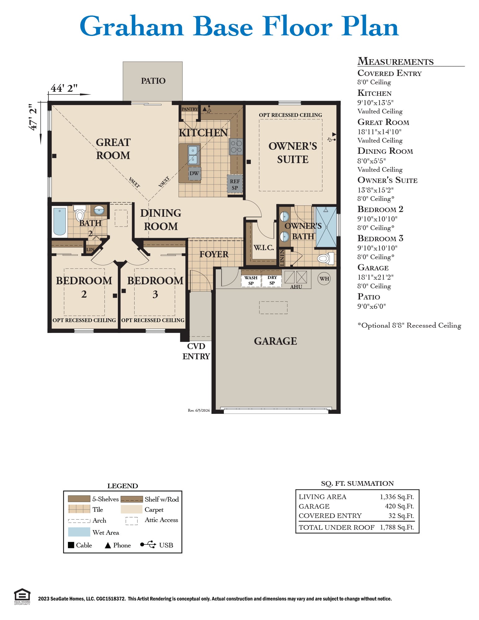 Graham Base Floor Plan