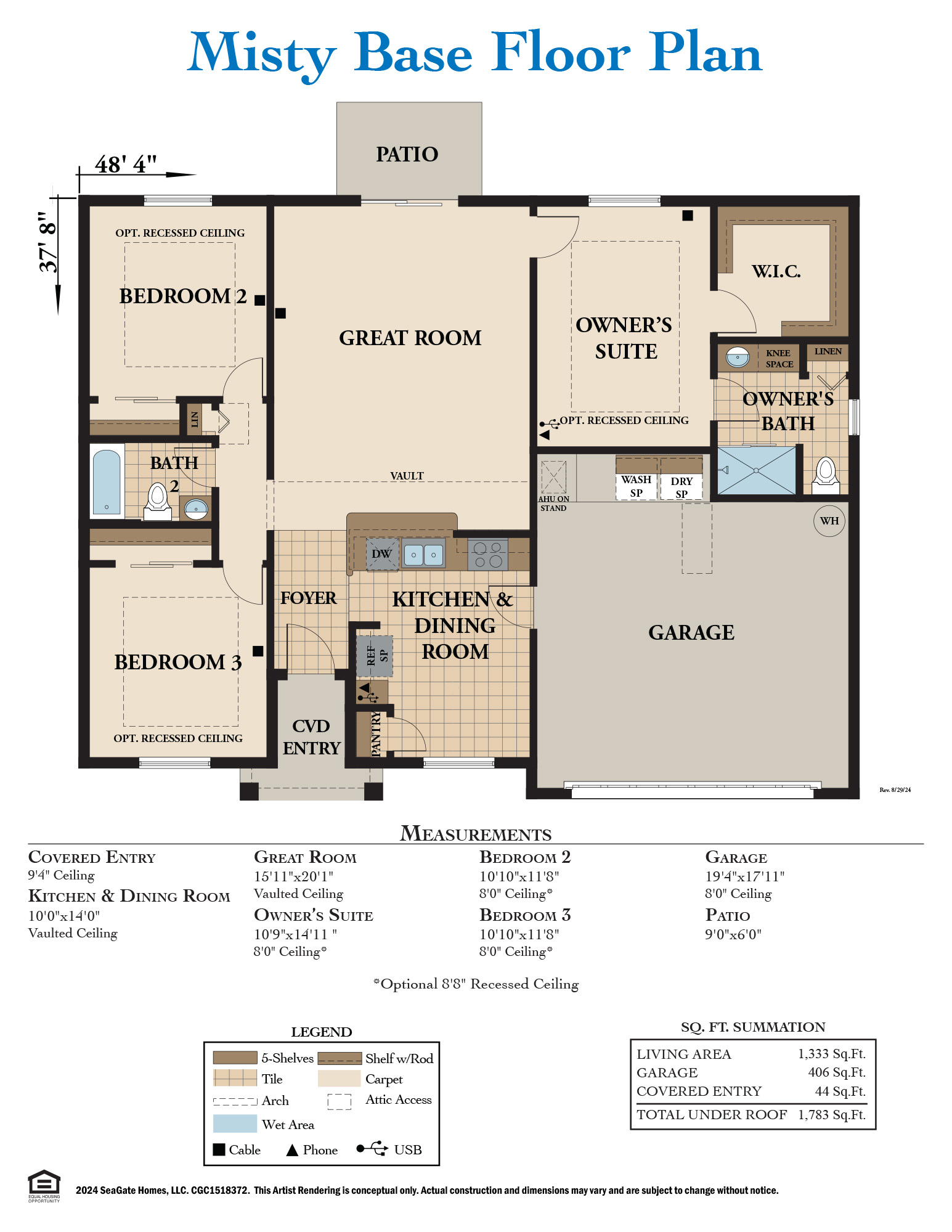 Misty Base Floor Plan